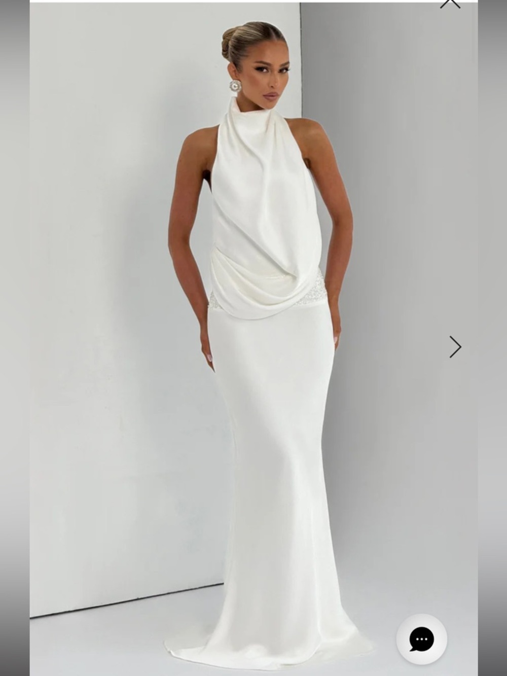 NWT Babyboo ARMELLE MAXI DRESS - IVORY